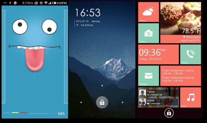 go locker - 5 lock screen đẹp và tiện lợi nhất cho Android của bạn