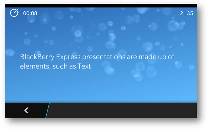 screen shot 2013 11 12 at 10 27 31 am - BlackBerry Express: Ứng dụng giúp tạo bài thuyết trình nhanh và dễ dàng