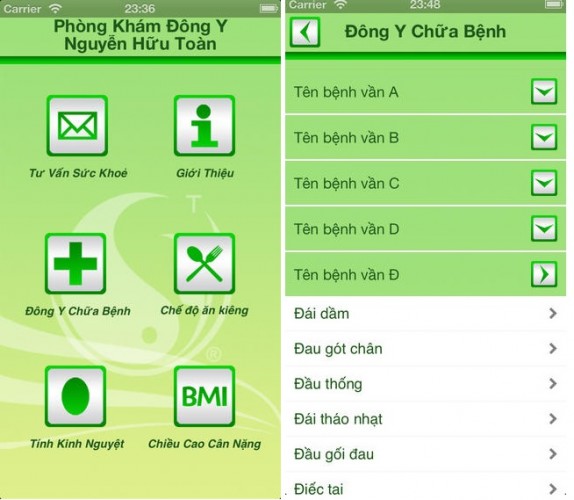 screen568x5681 574x500 - Thầy thuốc của bạn - ứng dụng chăm sóc sức khỏe thuần Việt