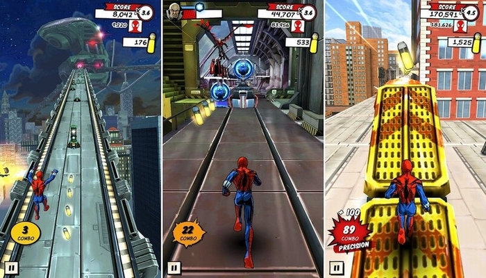 spiderman unlimited 2a - Spiderman Unlimited - siêu phẩm người nhện của gameloft