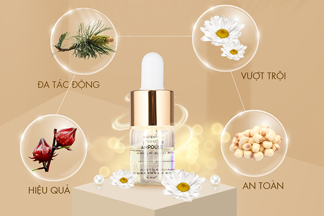 uu diem cua serum whitening perfect ampoule hanvely - Serum trị nám của Hàn Quốc: Review top 3 sản phẩm tốt nhất hiện nay